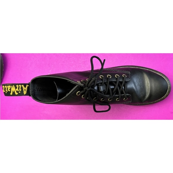 Dr. “Doc” Martens Zavala Boots Black 8 Eye Lace up. Womans 9 Men 8. One Blemish - Picture 13 of 16